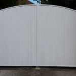 White-timber-effect-arched-gate